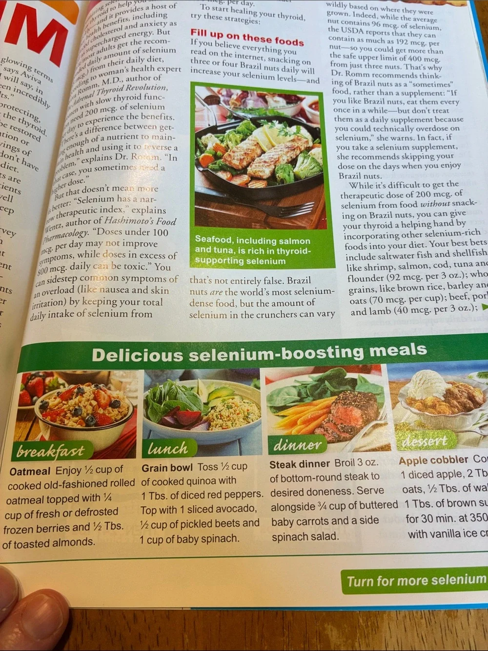 Lot of 3 Health cooking magazines